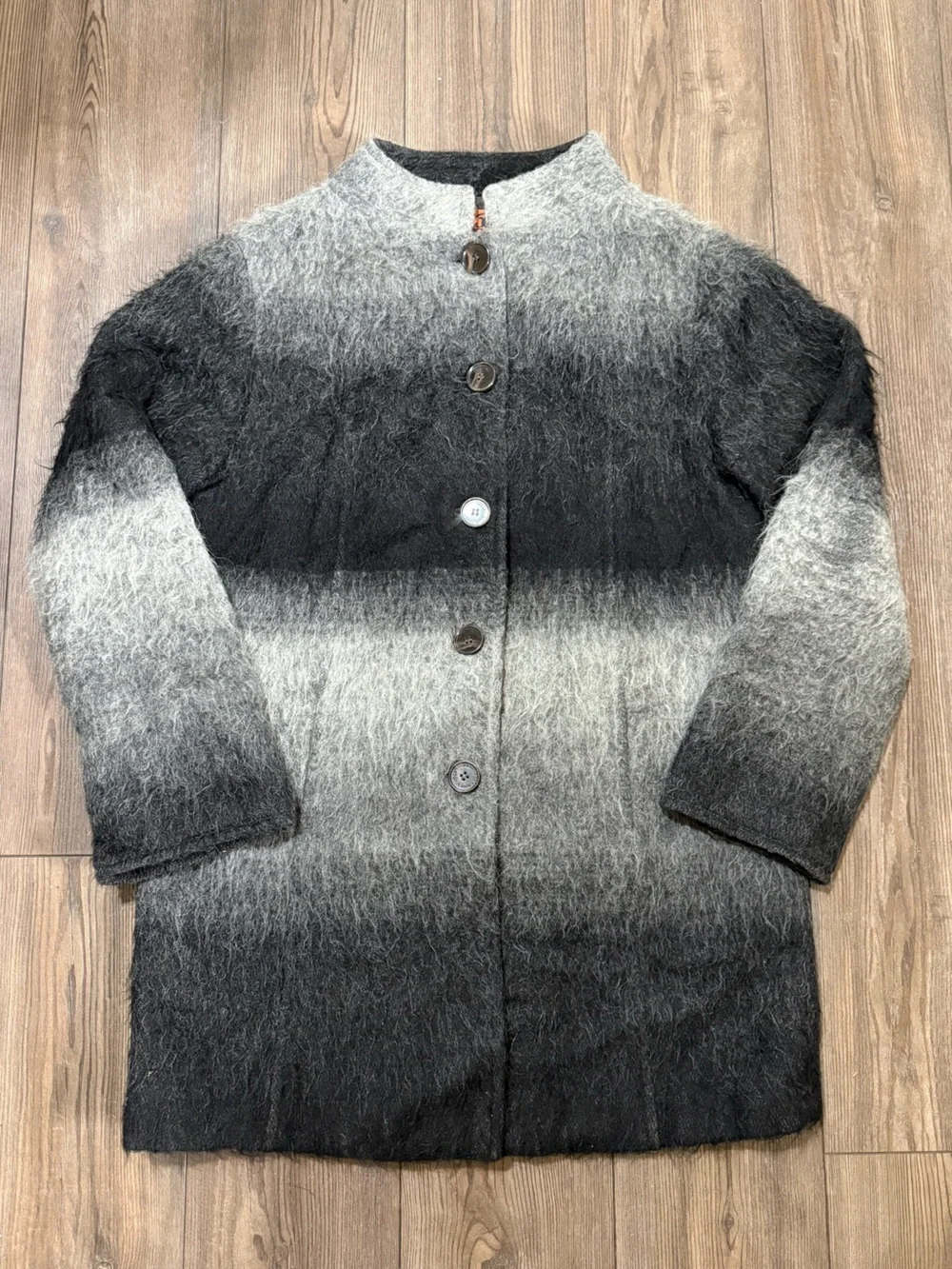 Tory Burch Darcy Coat Mohair Alpaca Wool Oversized Designer Jacket Women’s 4